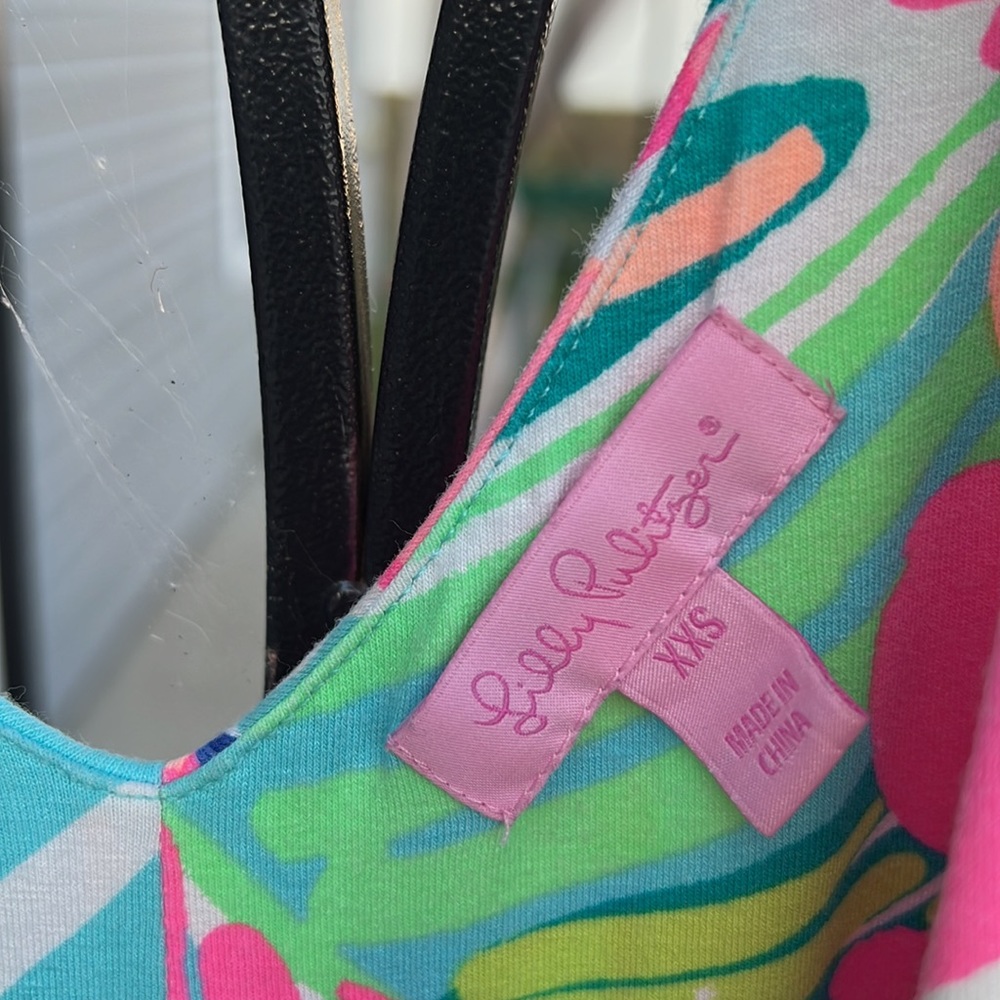 Summer is calling; Beautiful colorful Lilly Pulitzer dress; size XXS - Picture 4 of 7